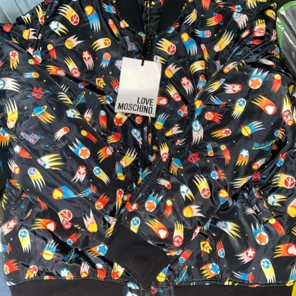 Love Moschino Stylish Black Jacket